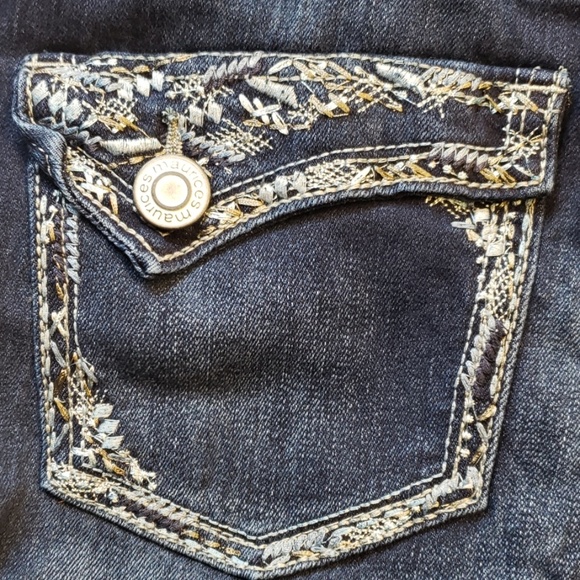 Maurice's thick stitch cropped jean - Picture 7 of 8